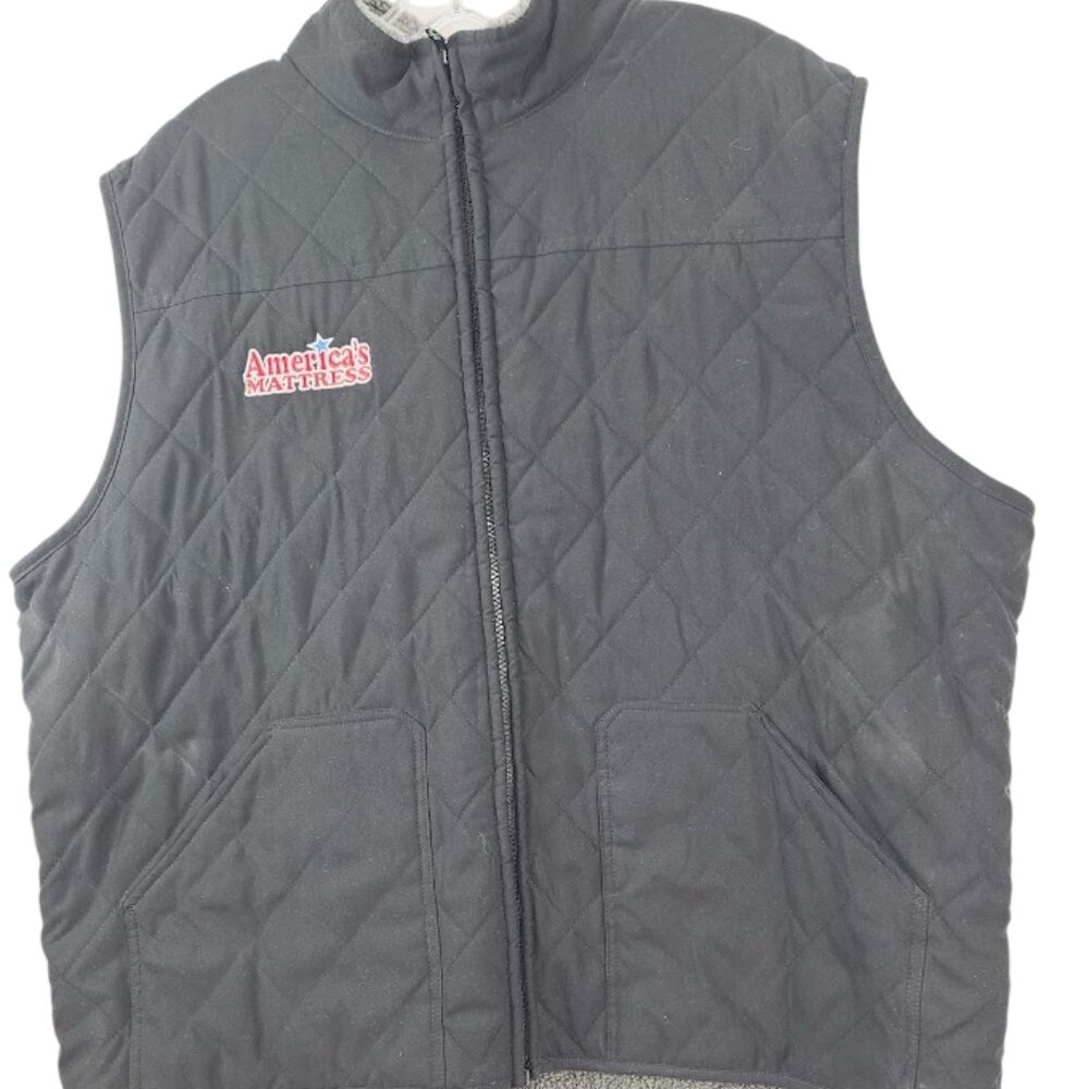 Pendleton Men's Black Sleeveless Padded Insulated‎ Puffer Vest Size XXL